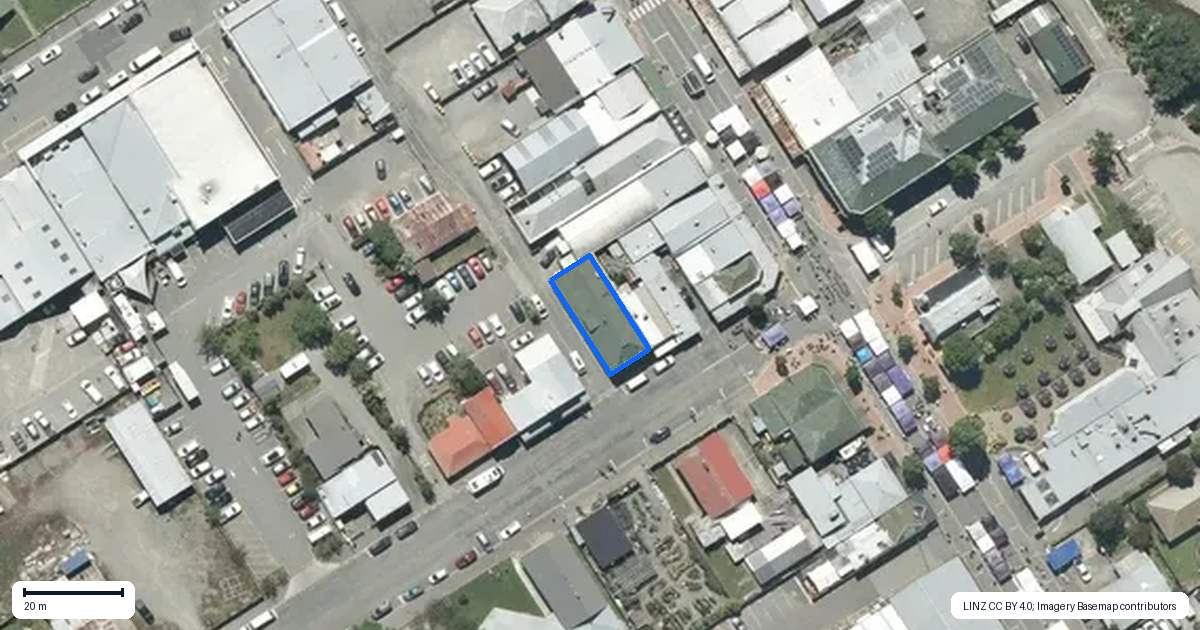 Property context map for 10 Wilson Street, Geraldine