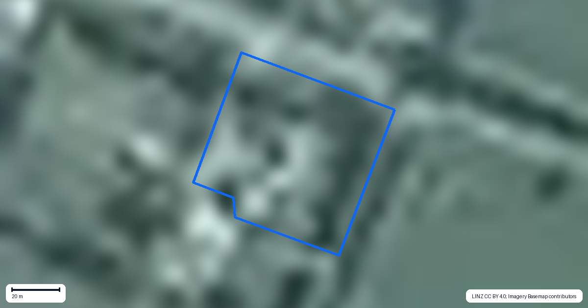 Property context map for 2121 Old West Coast Road, Kirwee