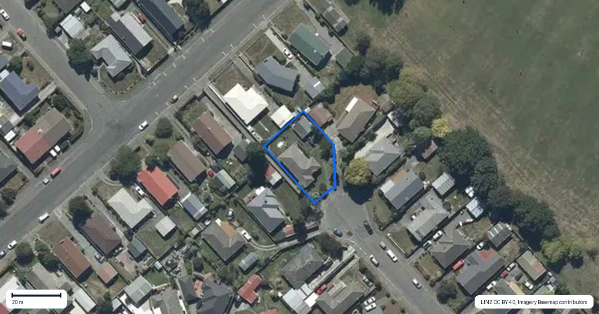 Property context map for 24 Fairmont Place, Hornby, Christchurch