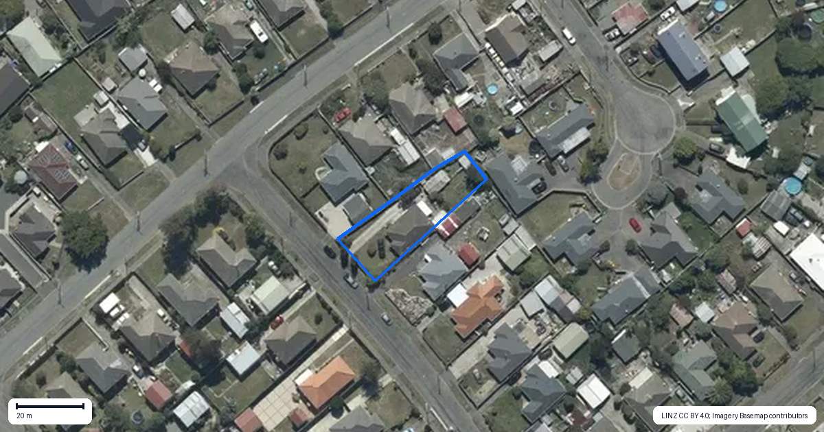 Property context map for 3 Bournemouth Crescent, Aranui, Christchurch