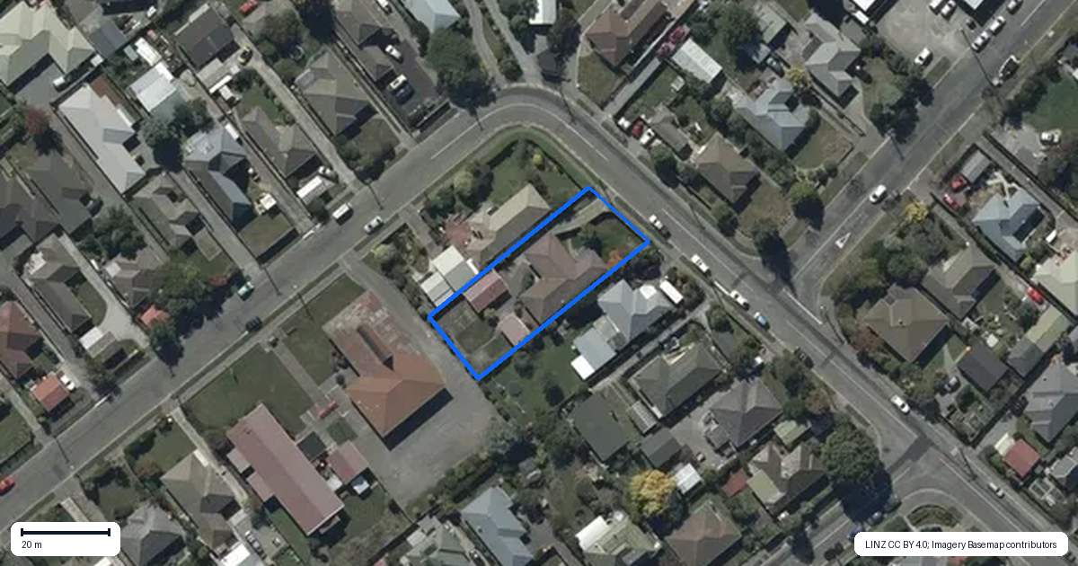 Property context map for 4 Wyn Street, Hoon Hay, Christchurch