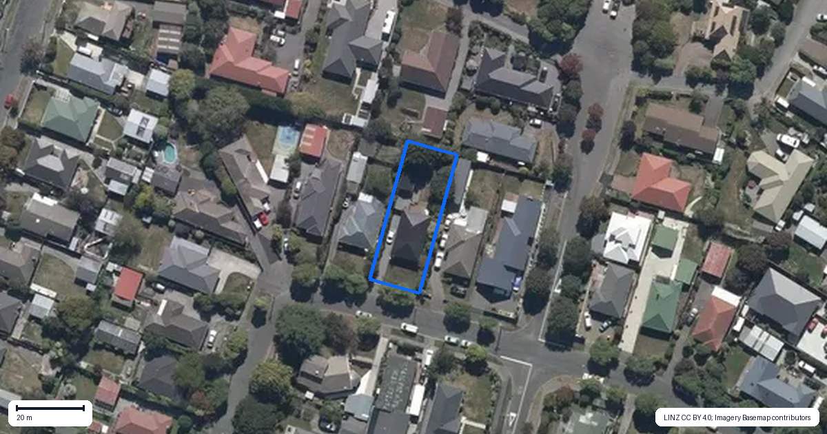 Property context map for 39 Everest Street, Burnside, Christchurch