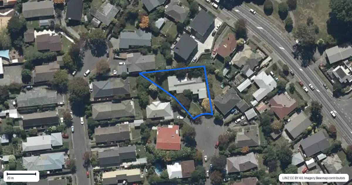 Property context map for 11 Ilkley Place, Ilam, Christchurch