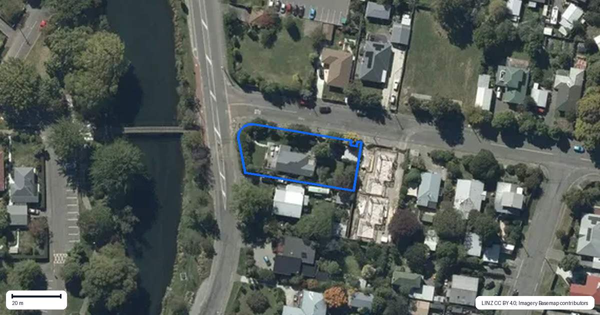 Property context map for 11 Aynsley Terrace, Hillsborough, Christchurch
