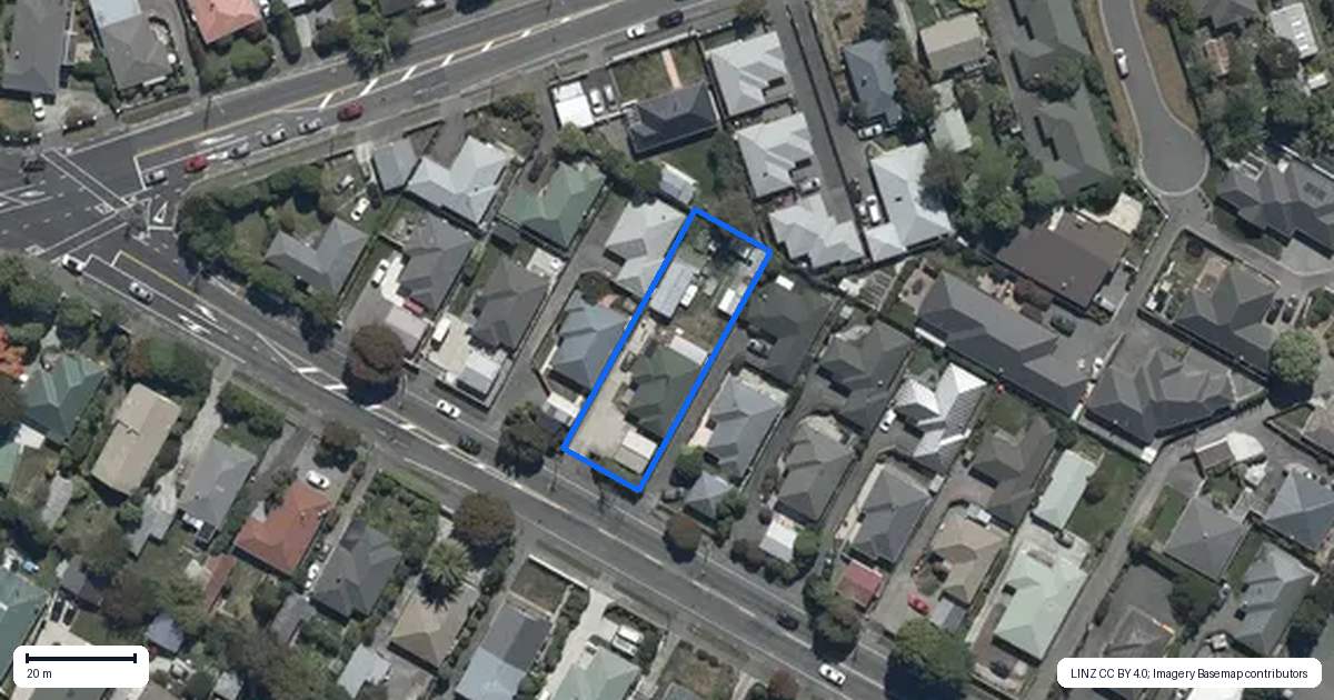 Property context map for 310 Wairakei Road, Bryndwr, Christchurch