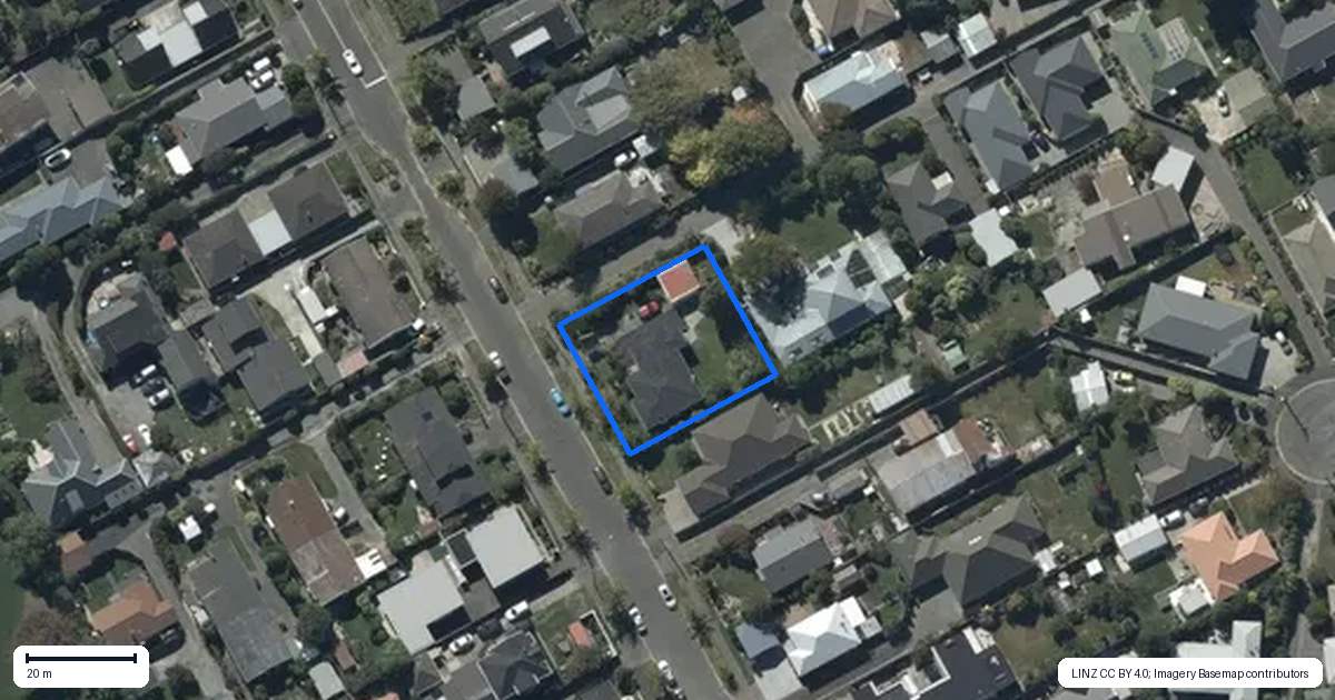 Property context map for 31 Prossers Road, Saint Martins, Christchurch