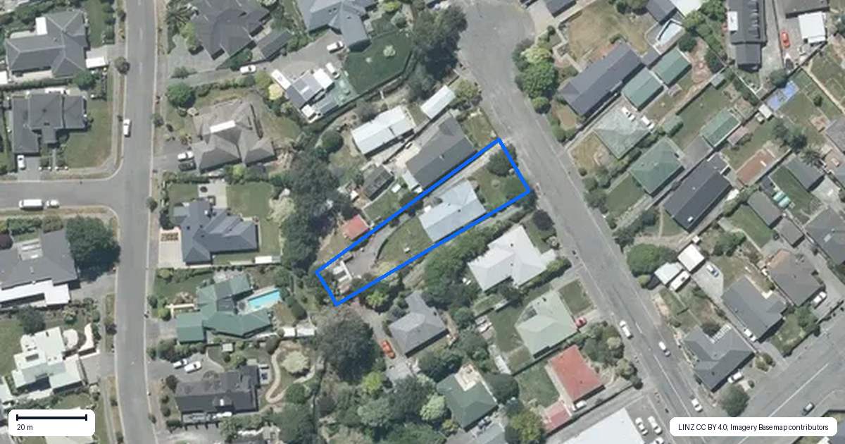 Property context map for 9 Woods Street, Allenton, Ashburton