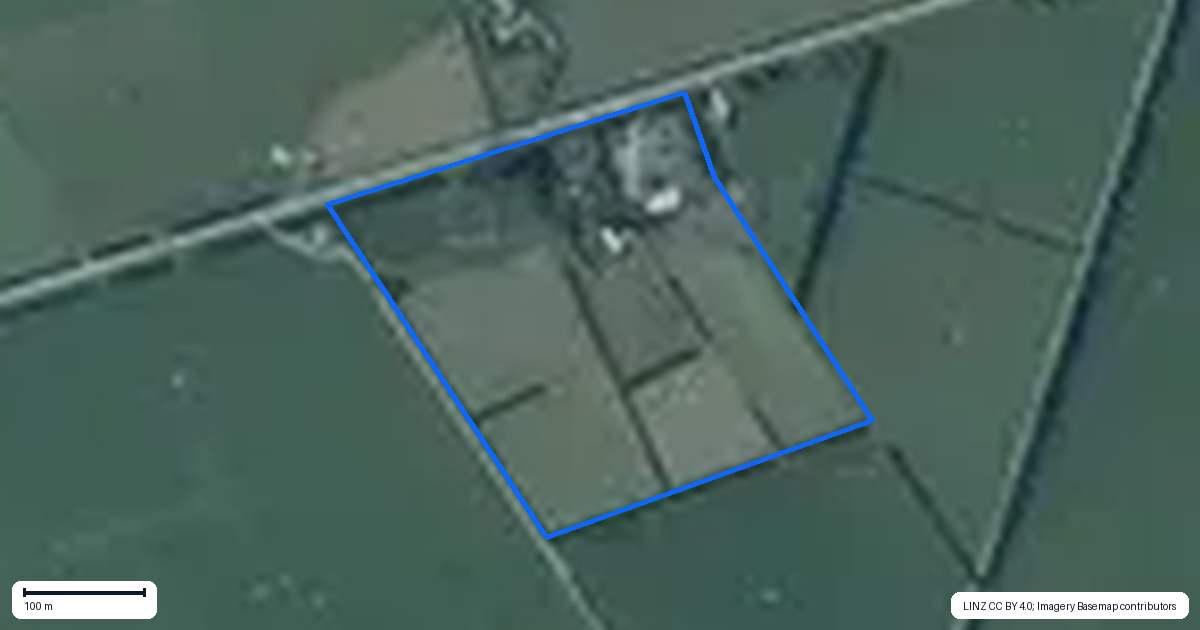 Property context map for 900 Essendon Road, Darfield
