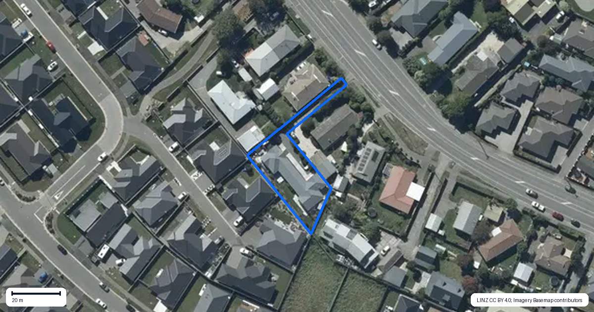 Property context map for 159 Halswell Junction Road, Halswell, Christchurch