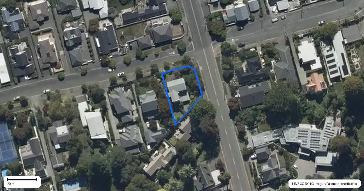 Property context map for 24 Wai-Iti Terrace, Burnside, Christchurch