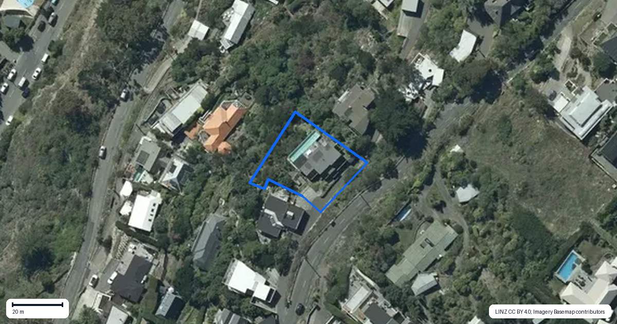 Property context map for 111 Scarborough Road, Scarborough, Christchurch