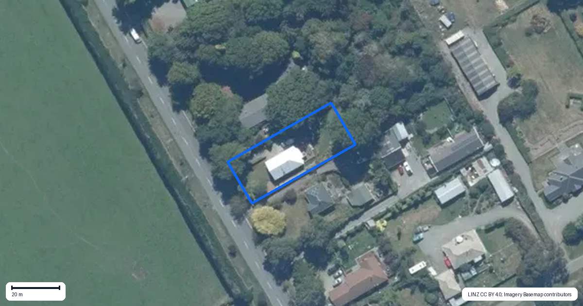 Property context map for 47 High Street, Southbridge