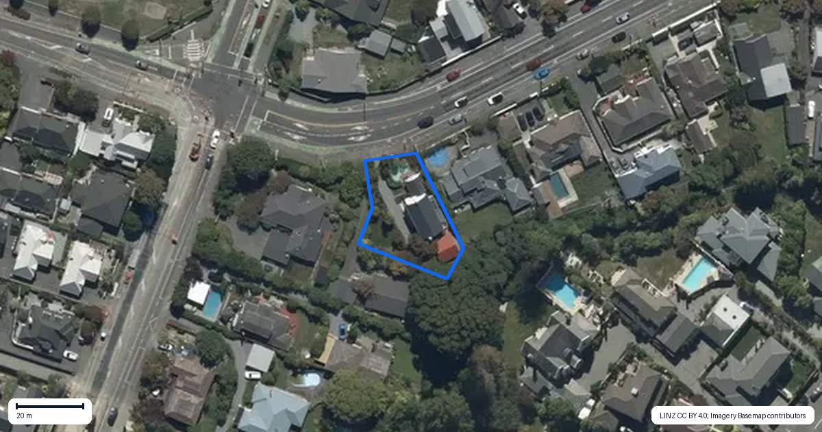 Property context map for 65 Kotare Street, Fendalton, Christchurch