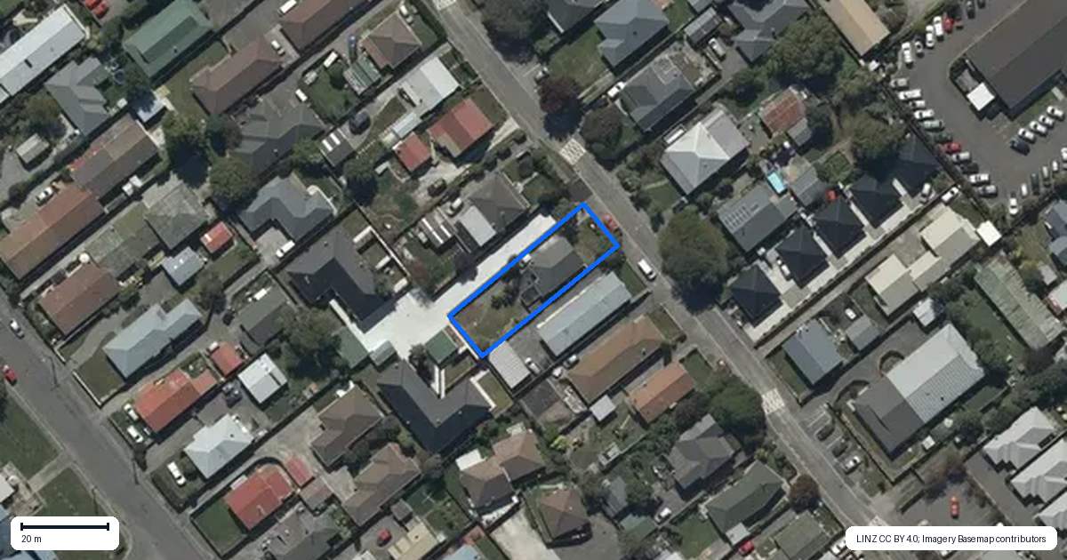 Property context map for 19 Torrens Road, Hillmorton, Christchurch