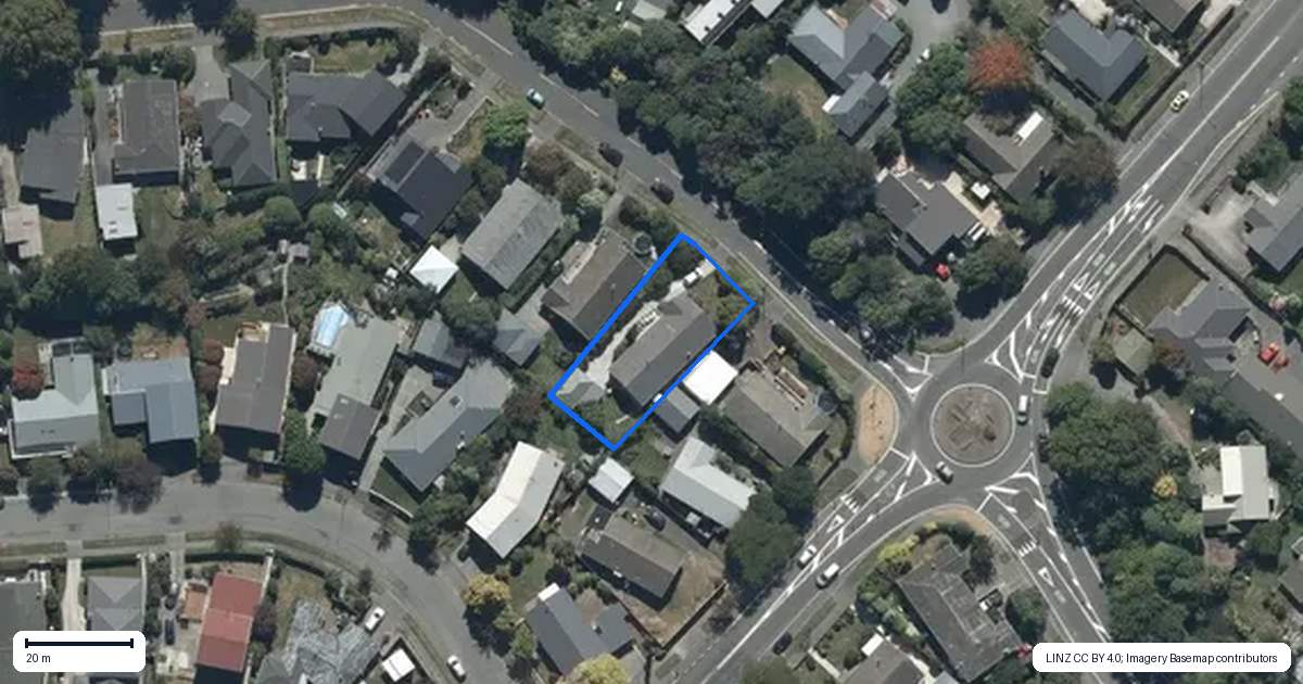 Property context map for 297 Waimairi Road, Ilam, Christchurch