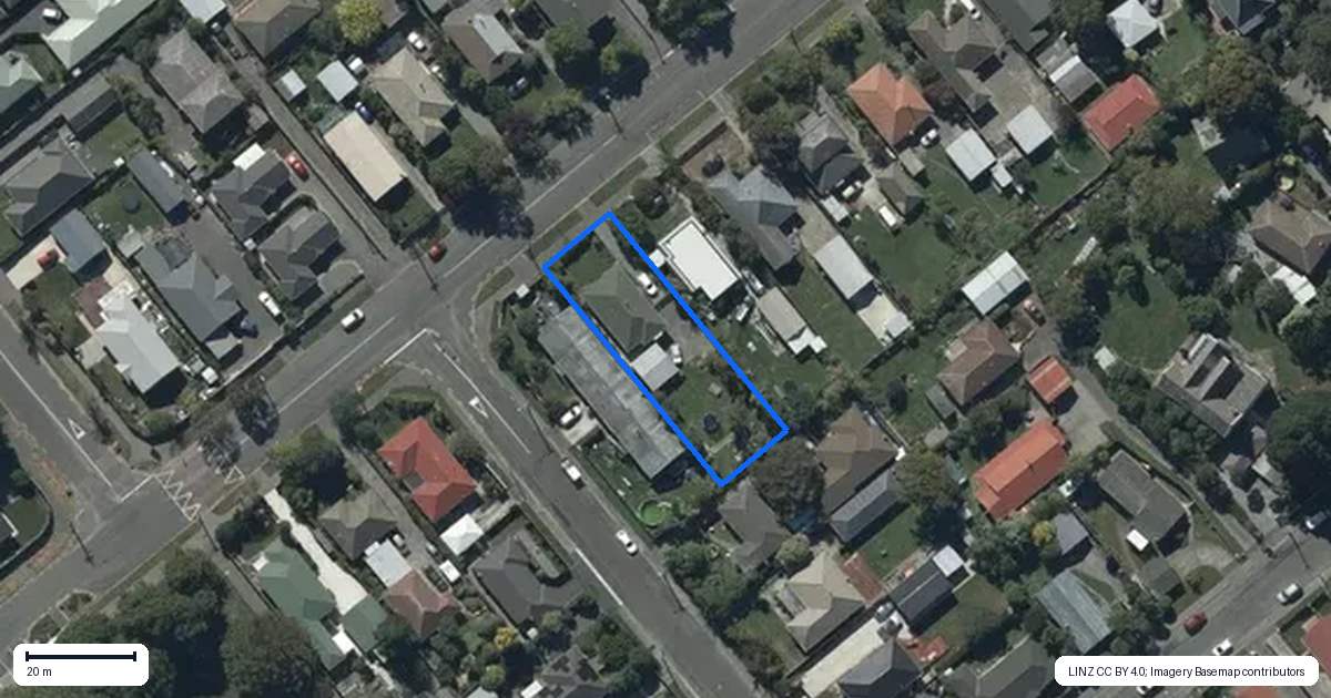 Property context map for 51 Mathers Road, Hoon Hay, Christchurch
