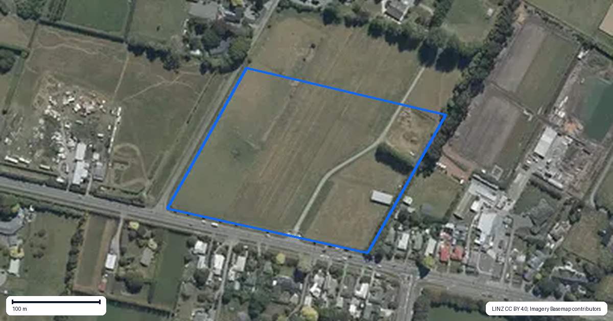Property context map for 638 Harewood Road, Harewood, Christchurch