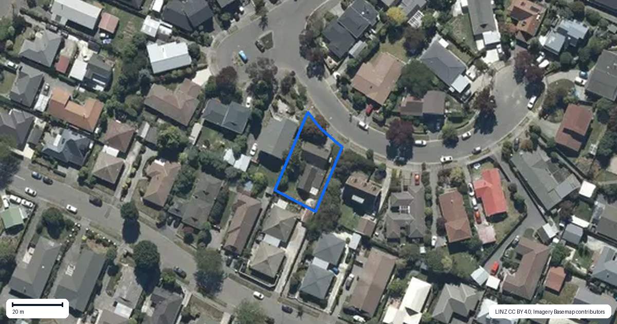 Property context map for 28 Camberwell Place, Avonhead, Christchurch