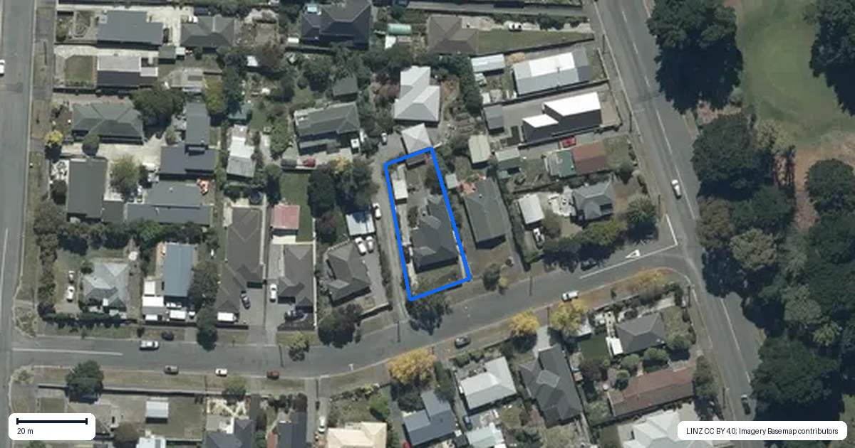 Property context map for 6 Gresham Terrace, New Brighton, Christchurch