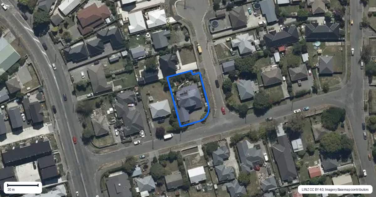 Property context map for 5 Evatt Street, Bryndwr, Christchurch
