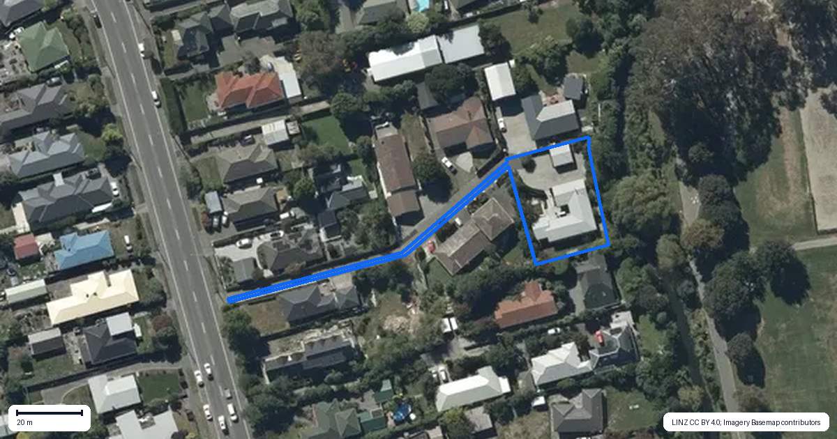 Property context map for 219C Hoon Hay Road, Hoon Hay, Christchurch