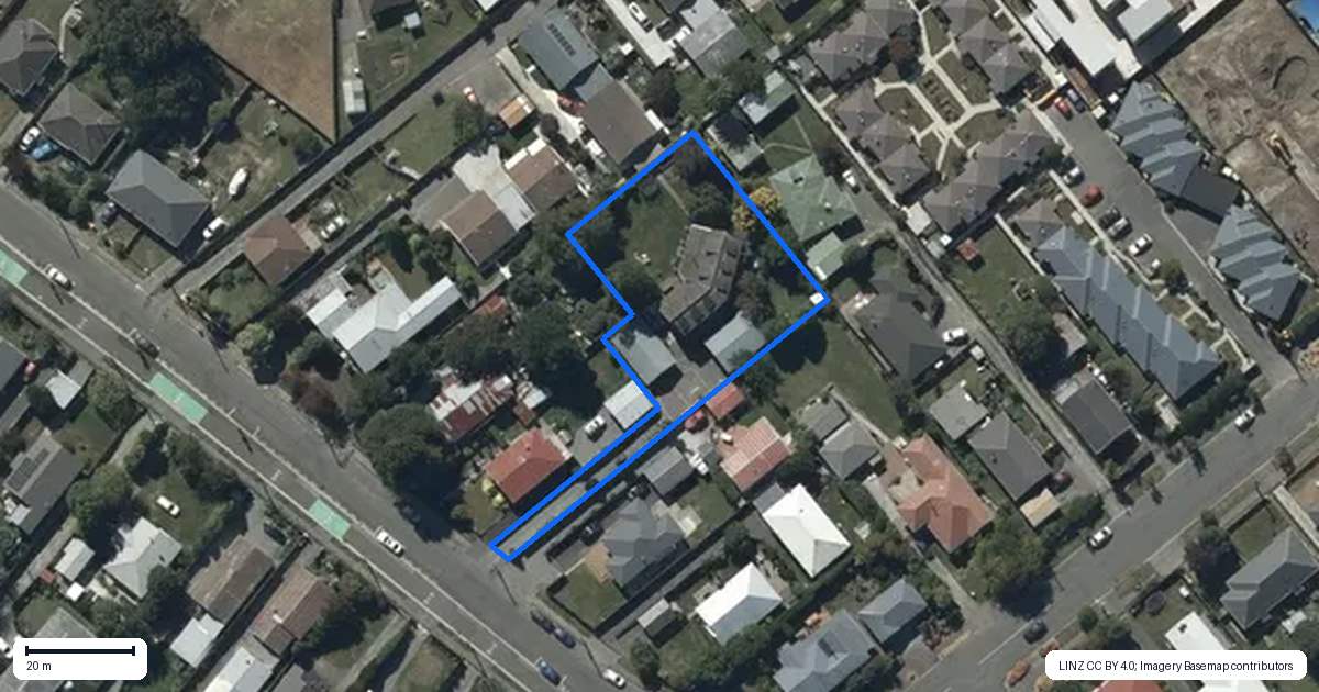 Property context map for 10 Domain Terrace, Spreydon, Christchurch