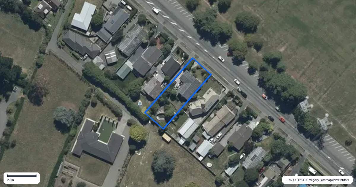 Property context map for 425 Avonhead Road, Avonhead, Christchurch