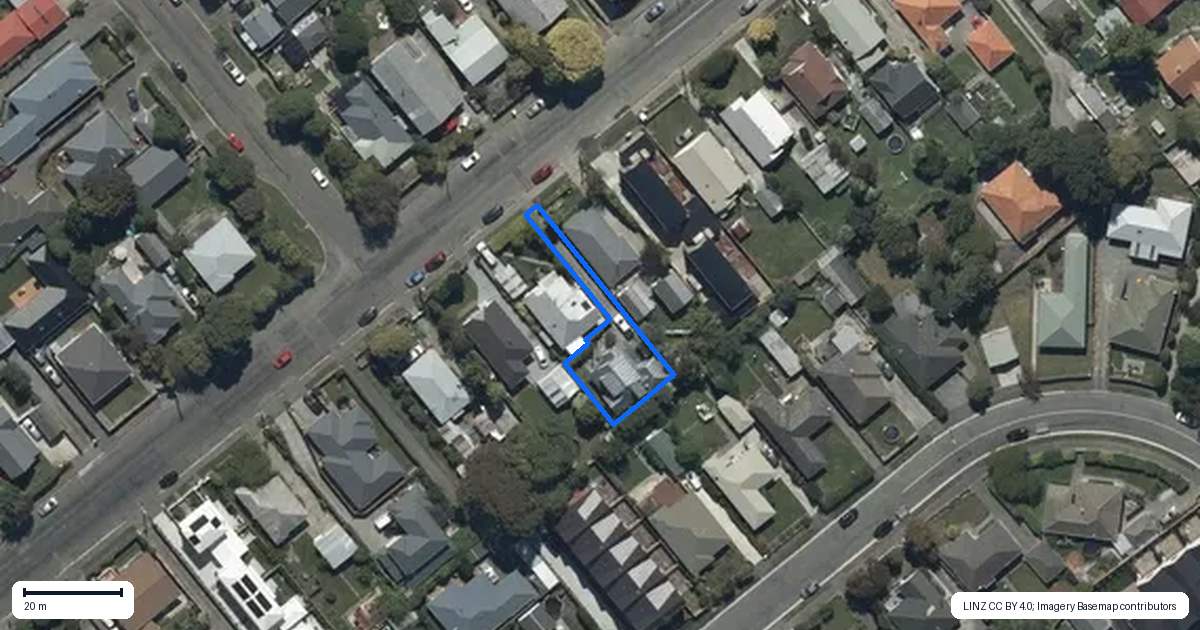 Property context map for 138A Neville Street, Spreydon, Christchurch