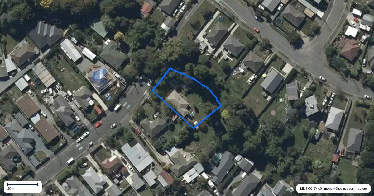 Property context map for 24 Smartlea Street, Hoon Hay, Christchurch