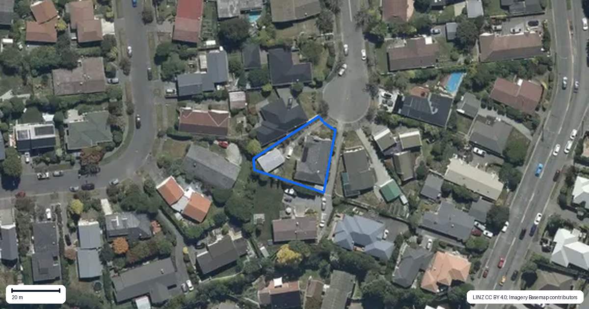 Property context map for 8 Kirkdale Place, Avonhead, Christchurch