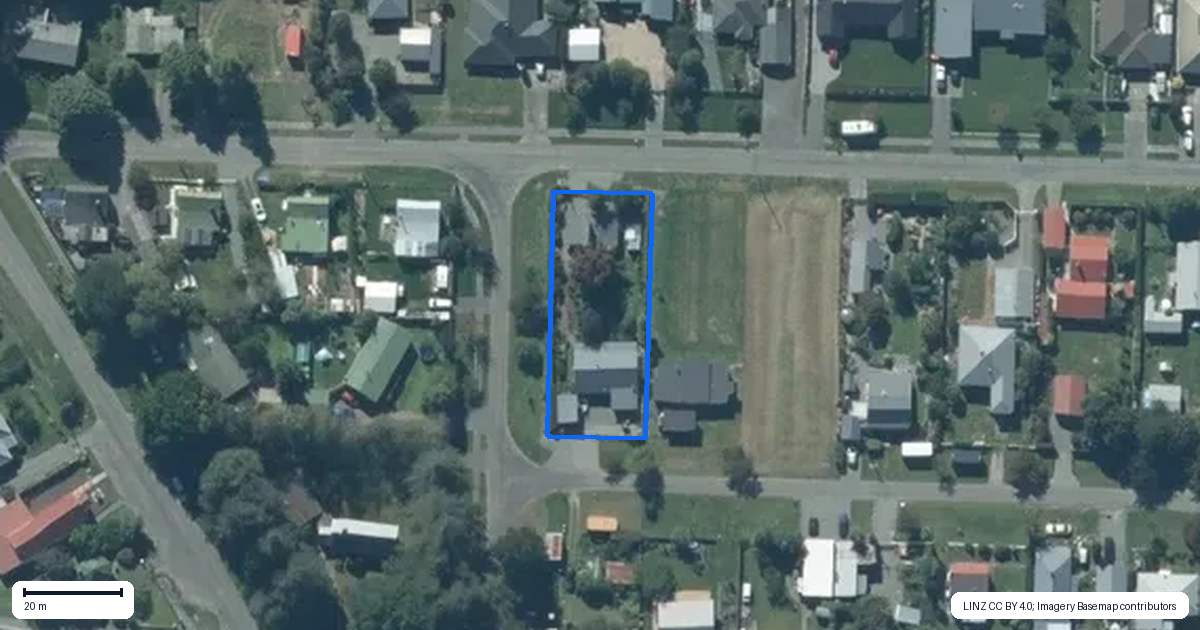 Property context map for 1 Union Street, Glentunnel
