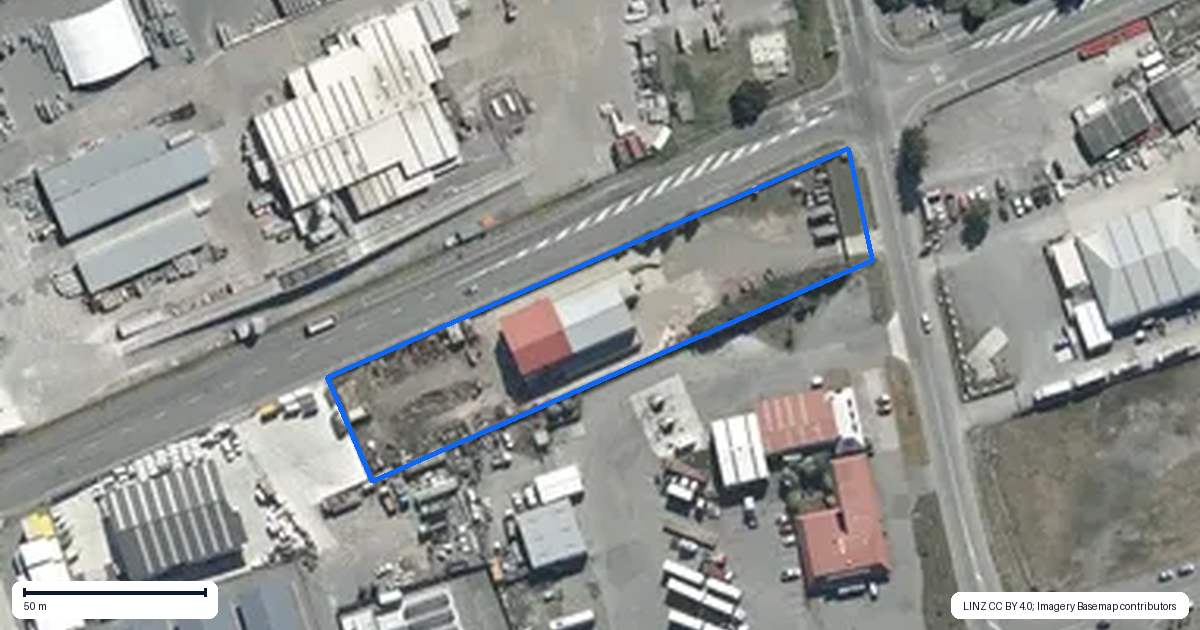 Property context map for 533 Sawyers Arms Road, Harewood, Christchurch