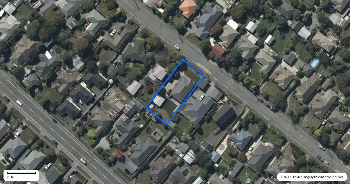 Property context map for 53 McBeath Avenue, Hoon Hay, Christchurch