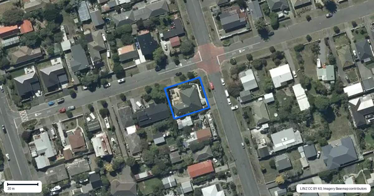 Property context map for 31 Jellicoe Street, South New Brighton, Christchurch