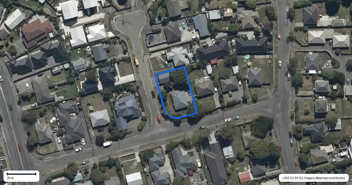 Property context map for 9 Evatt Street, Bryndwr, Christchurch