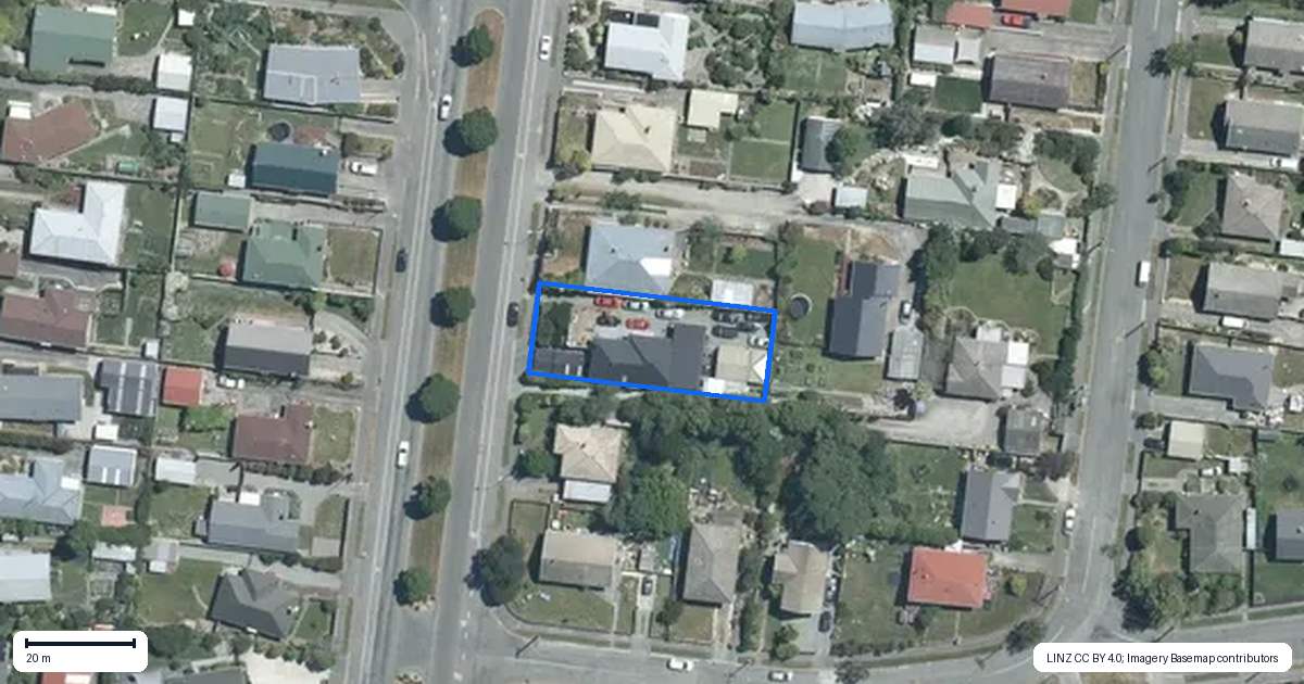 Property context map for 39 Morgans Road, Glenwood, Timaru