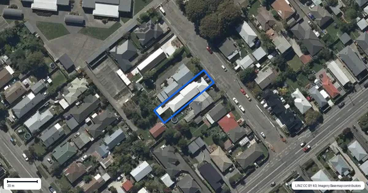 Property context map for 13 Dominion Avenue, Spreydon, Christchurch