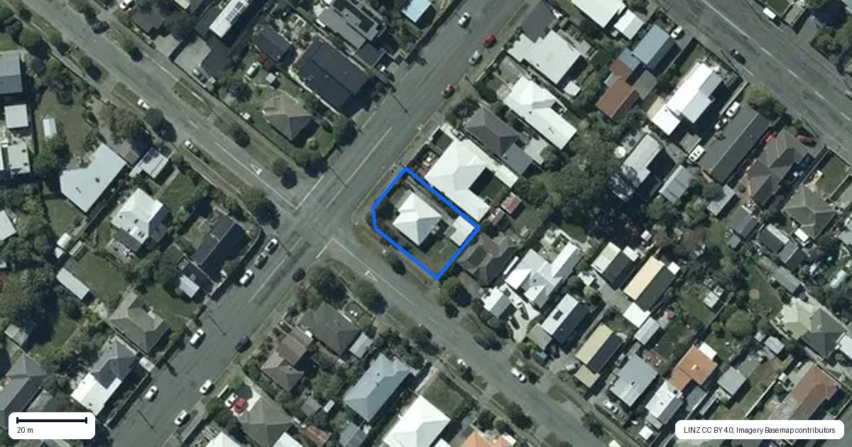 Property context map for 11 van Asch Street, Sumner, Christchurch
