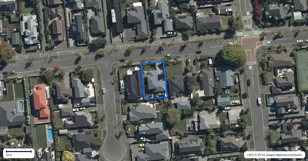 Property context map for 67 Matai Street West, Riccarton, Christchurch