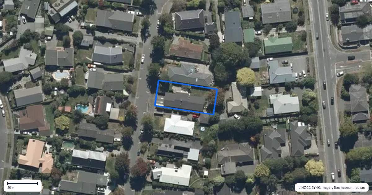 Property context map for 33 Lynfield Avenue, Ilam, Christchurch