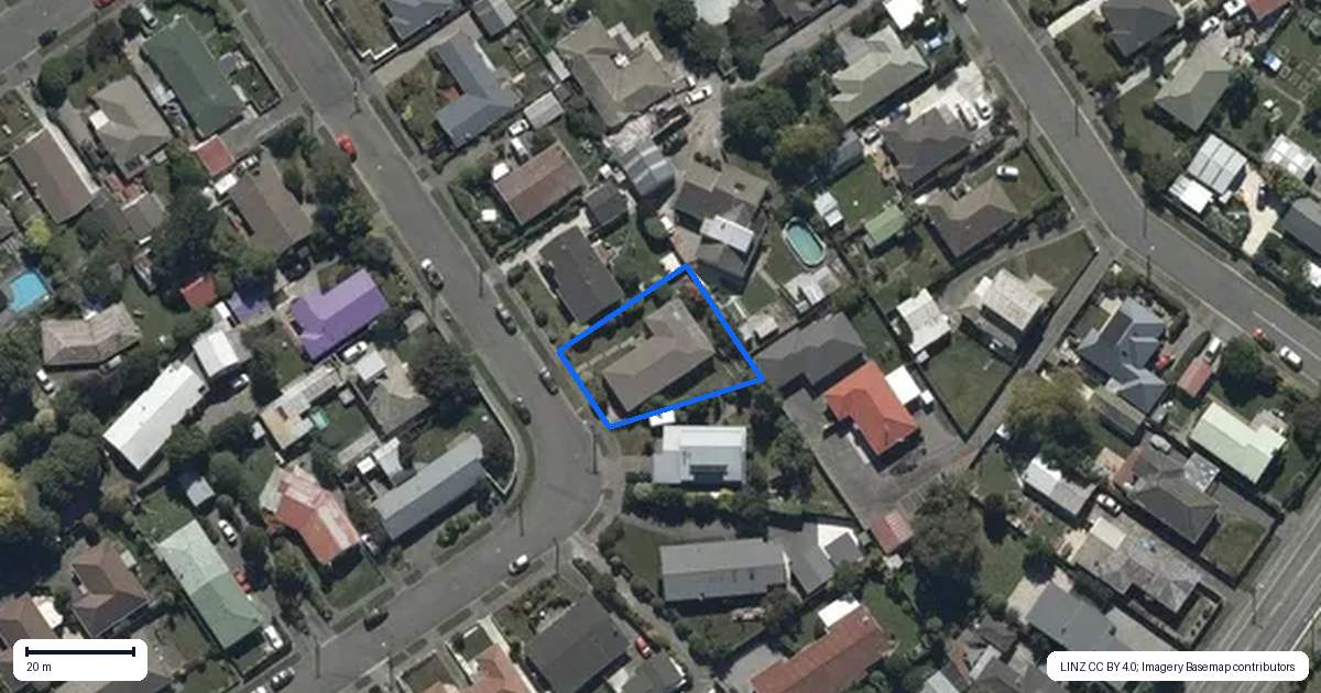 Property context map for 31 Erin Crescent, Mairehau, Christchurch