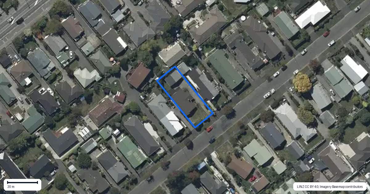 Property context map for 53 Roberta Drive, Somerfield, Christchurch