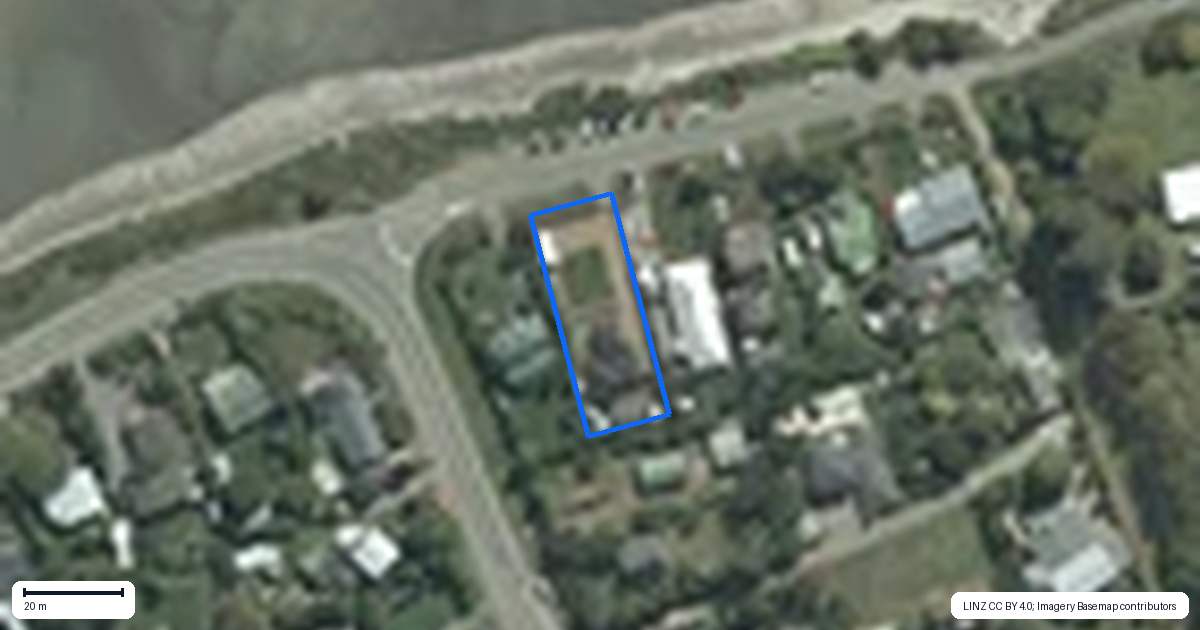 Property context map for 4 Camp Bay Road, Purau, Diamond Harbour