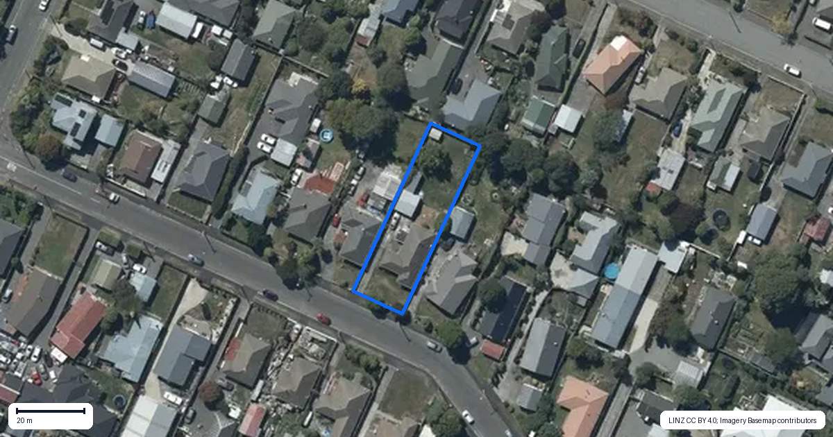 Property context map for 60 Nottingham Avenue, Halswell, Christchurch