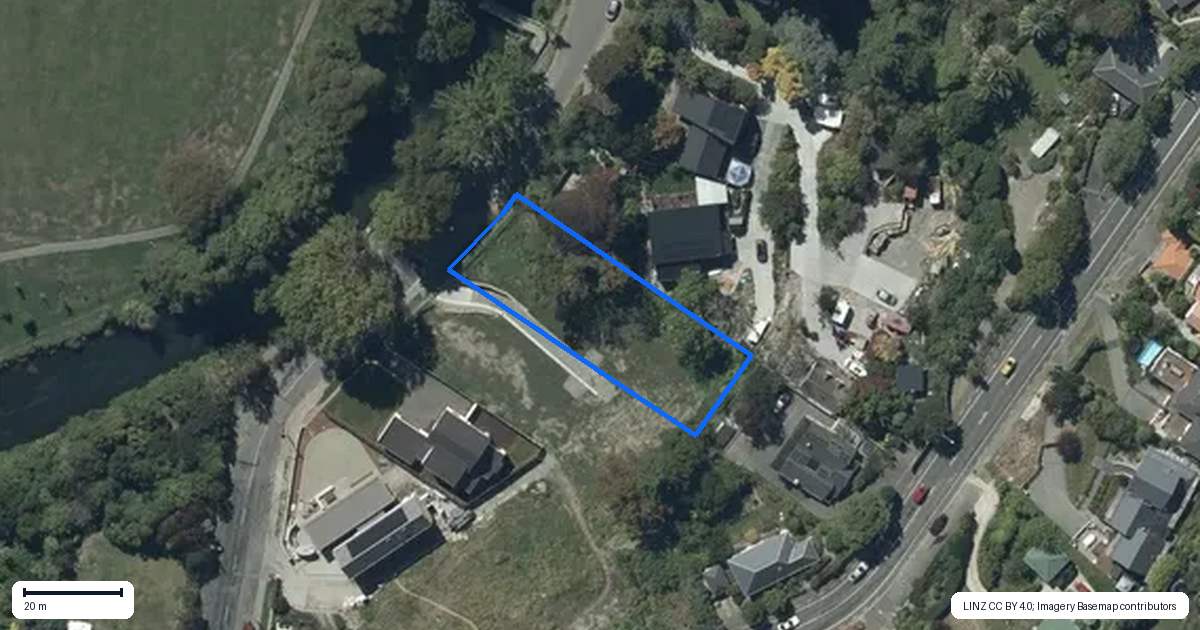 Property context map for 77 Aynsley Terrace, Hillsborough, Christchurch