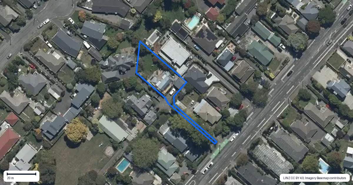 Property context map for 237 Ilam Road, Ilam, Christchurch