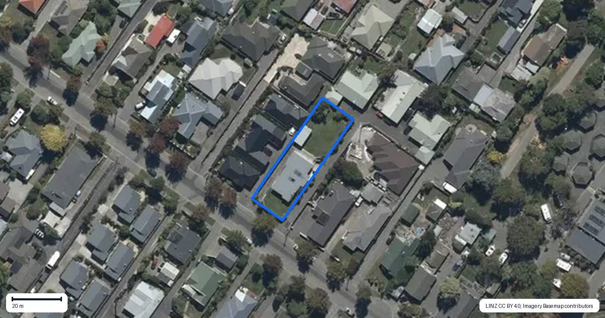 Property context map for 25 Meadow Street, Papanui, Christchurch