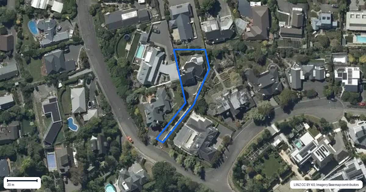 Property context map for 31 Bengal Drive, Cashmere, Christchurch