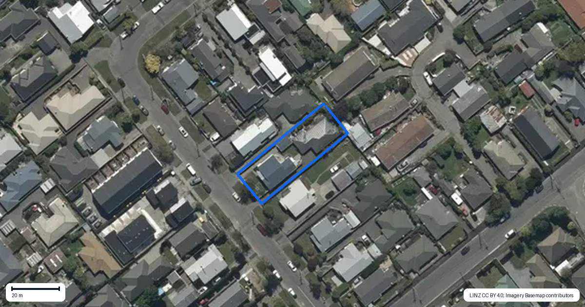 Property context map for 32A Diamond Avenue, Spreydon, Christchurch