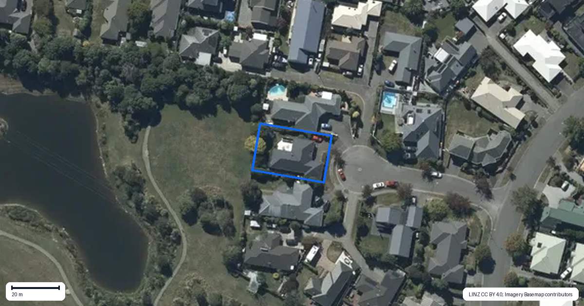 Property context map for 16 Campion Place, Halswell, Christchurch